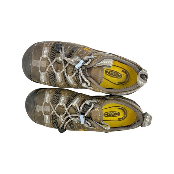 KEEN Women’s Steel Toe Work Shoes Size 6 Leather Slip Resistant Hiking Safety - Picture 5 of 9